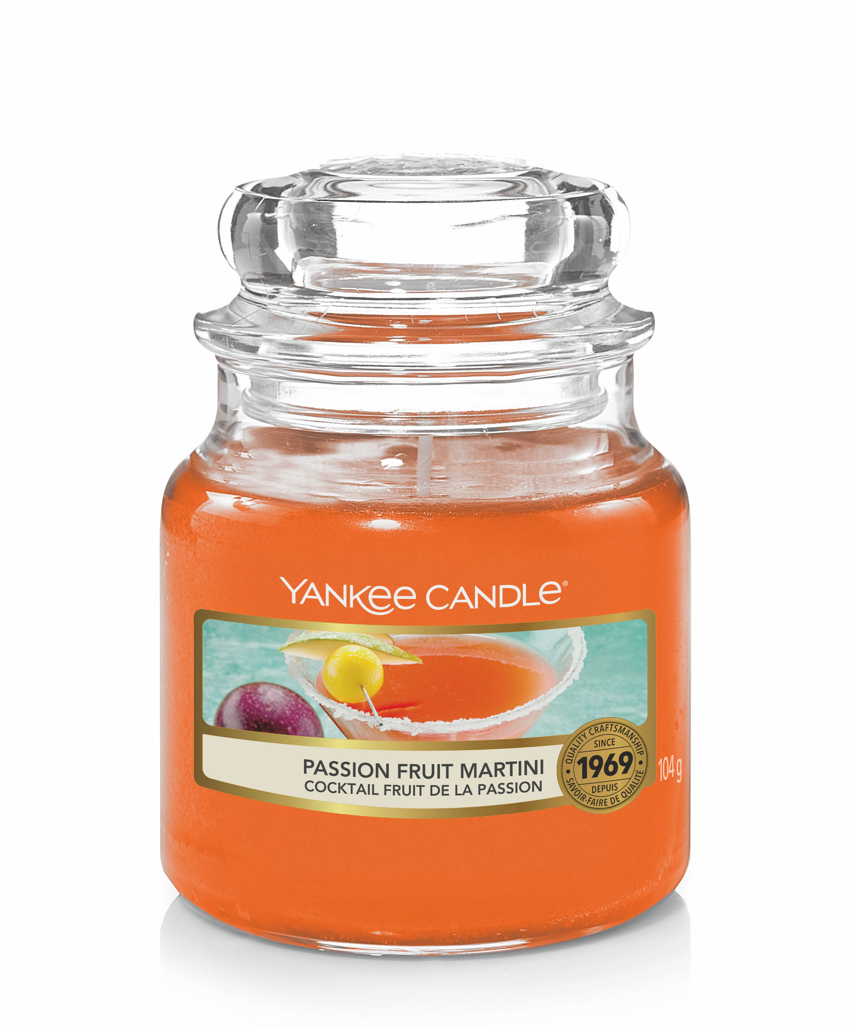 Yankee Candle candela profumata in giara piccola Tropical Starfruit