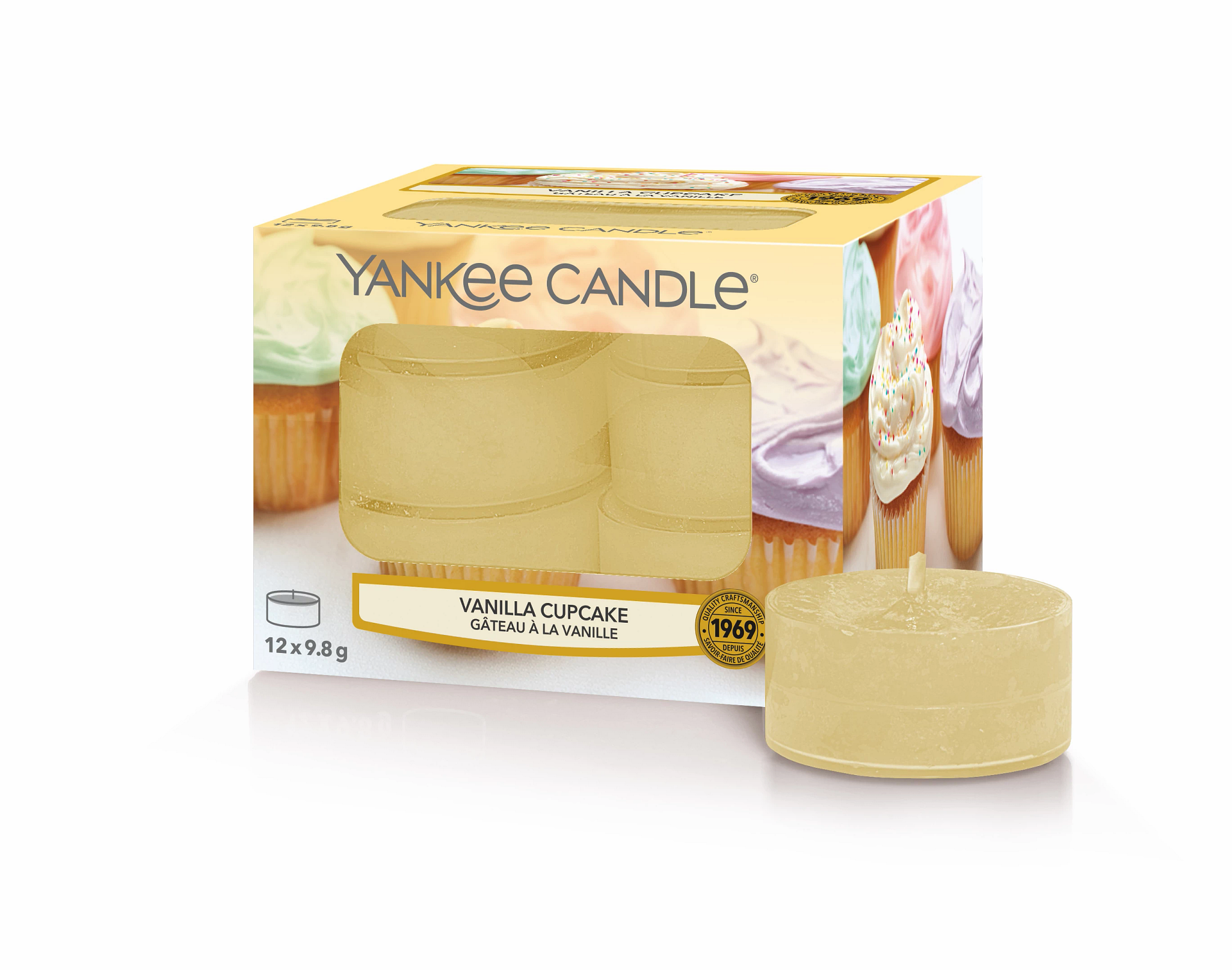 Yankee Candle - Giara Media Vanilla Cupcake ->