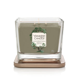 Yankee Candle - Candela Elevation Media Vertiver & Black Cypress