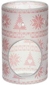 Yankee Candle - Red Nordic Frosted Glass Bruciatore