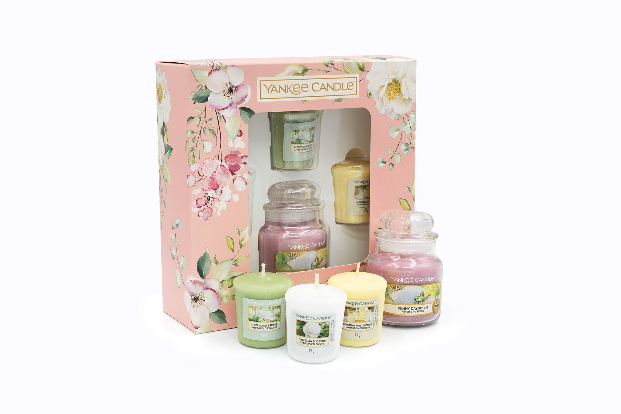 Yankee Candle - Confezione Regalo 1 Giara Piccola E 3 Candele Sampler –  Home and Glam