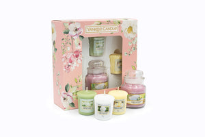 Yankee Candle - Confezione Regalo 1 Giara Piccola E 3 Candele Sampler