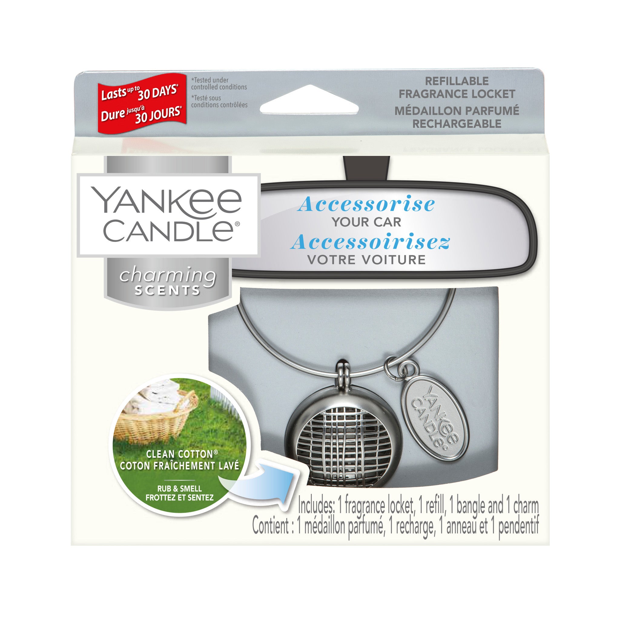 Clean Cotton Kit Profumatore Elettrico Per Auto - Yankee Candle